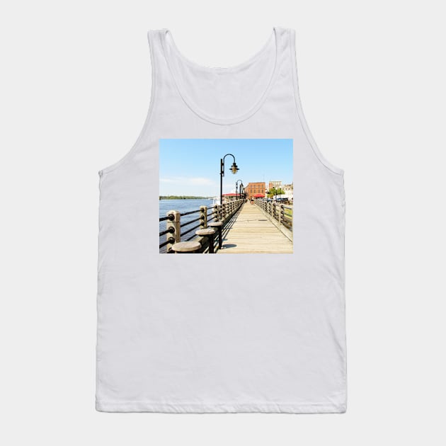 Riverfront In Wilmington Tank Top by Cynthia48